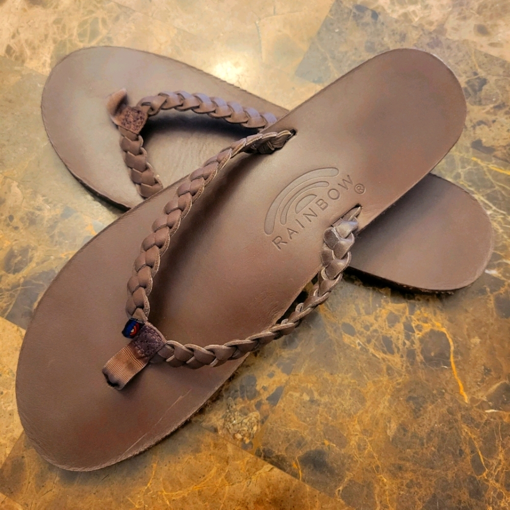 Womens rainbow sandals